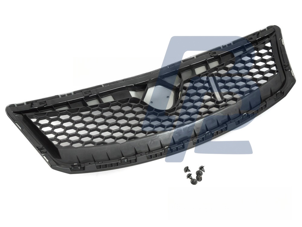 Grille Black for Skoda Octavia II 2009–2012 - 4
