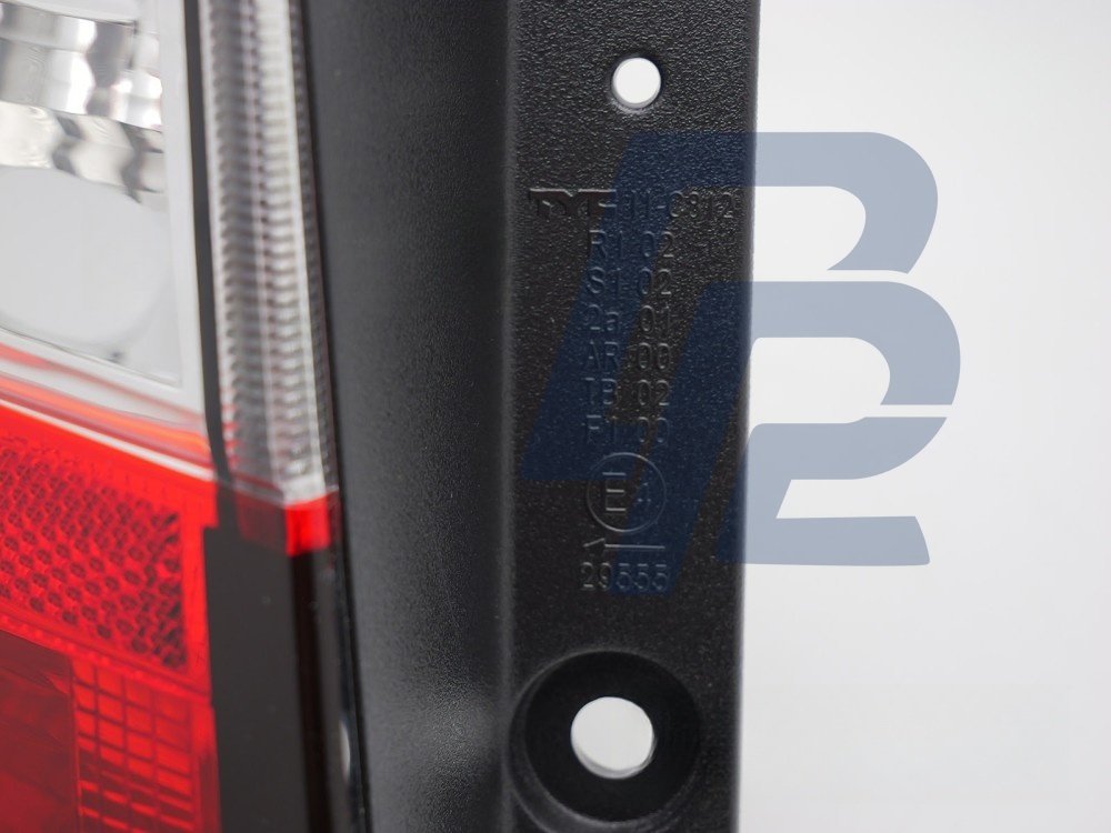 Tail Light Red/Clear Left Side TYC for Skoda Fabia 2014–2018 Estate - 3