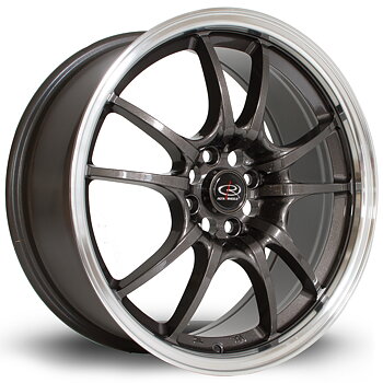 ROTA CIRCUIT 10 17 INCH 7.5J 4X100 ET45 RLGUNMETAL