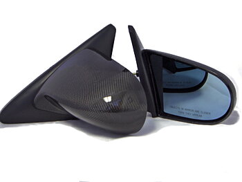 HONDA CIVIC 96-00 SPOON STYLE REAL CARBON MIRRORS MANUAL