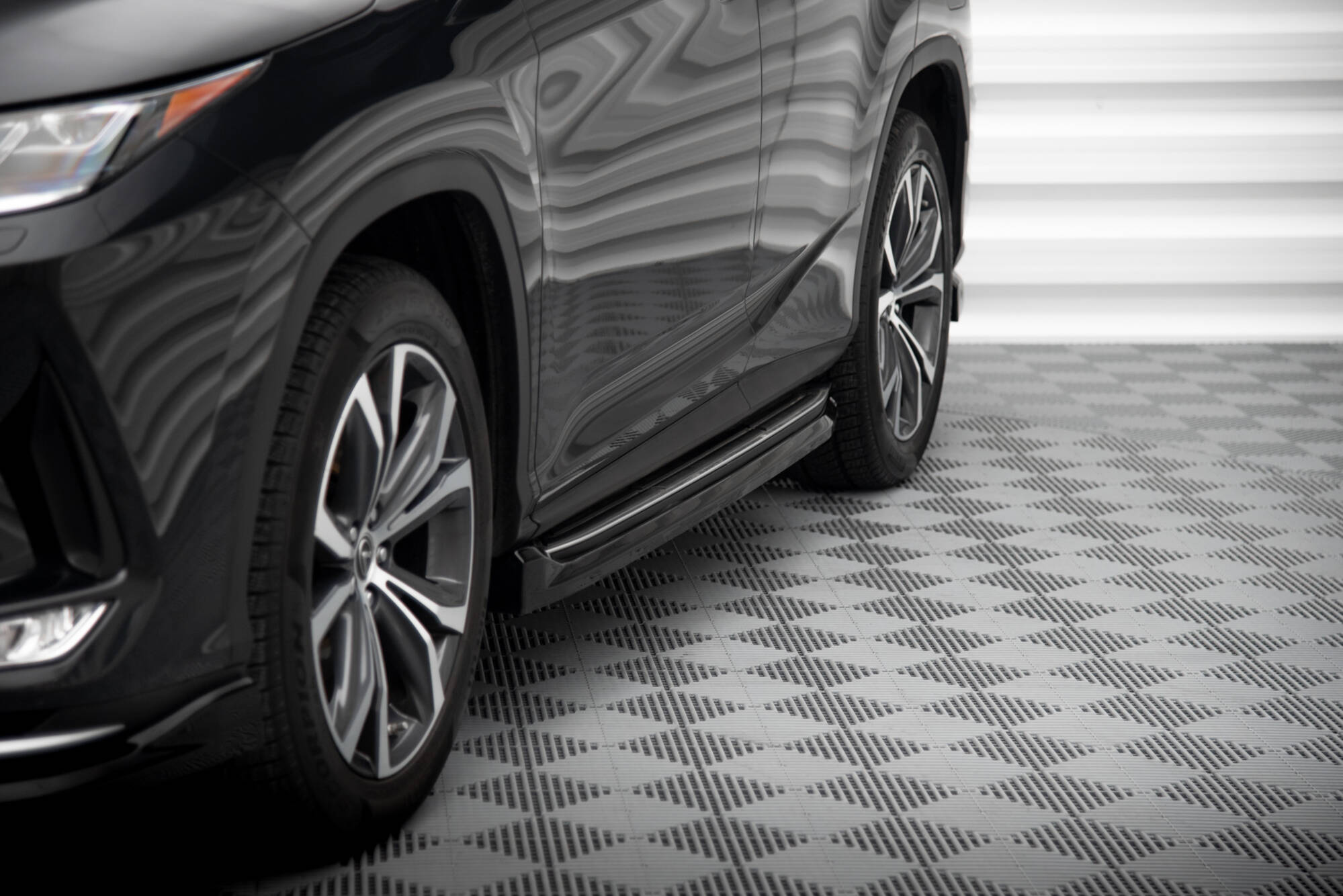 Side Skirts Diffusers Lexus RX Mk4 Facelift - 2