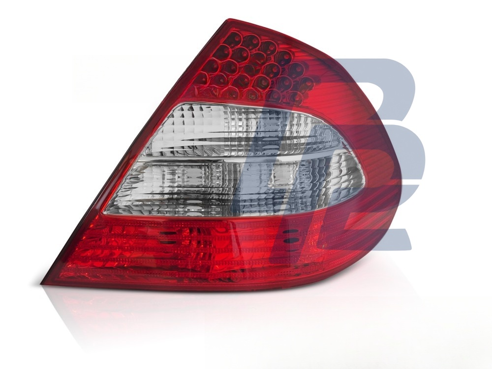 LED Tail Light Red/Clear Right Side TYC for Mercedes W211 2006–2009 4D - 3