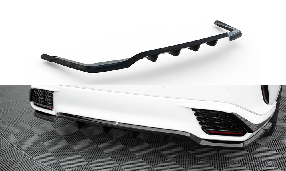 Rear Splitter (Vertical Bars) Lexus RX F-Sport Mk5