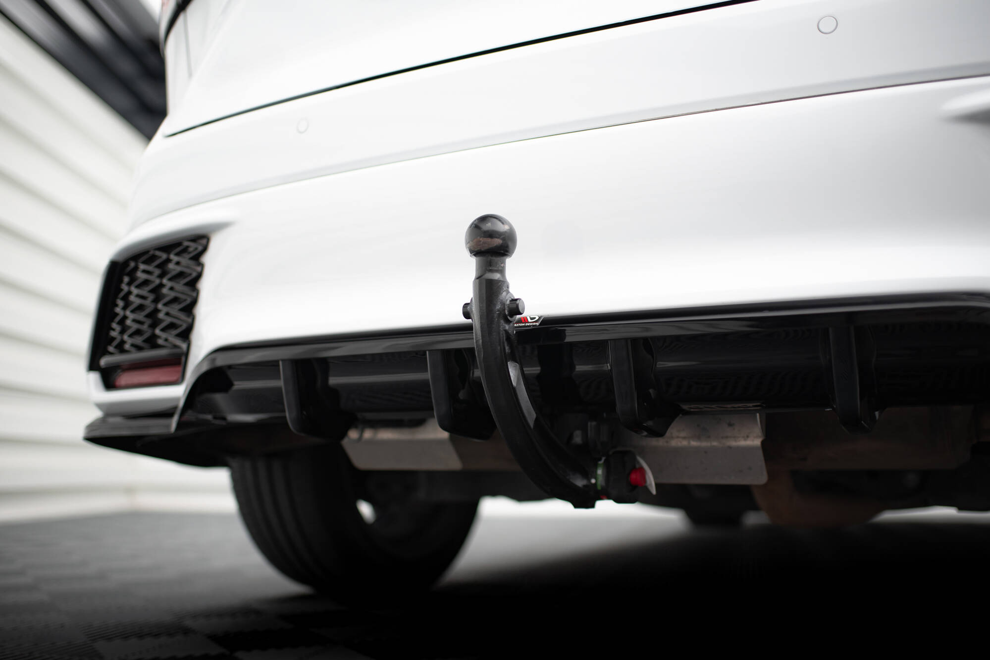 Rear Splitter (Vertical Bars) Lexus RX F-Sport Mk5 - 8