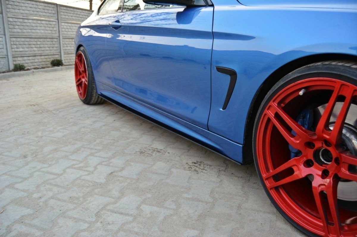 RACING SIDE SKIRTS DIFFUSERS BMW 4 F32 M-PACK - 2
