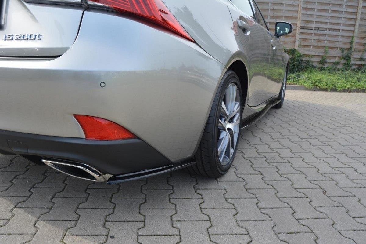 Rear Side Splitters Lexus IS Mk3 Facelift T - 2