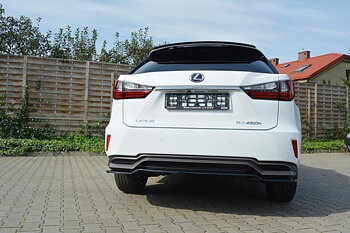 Central Rear Splitter Lexus RX MK4 H (Without Vertical Bars)
