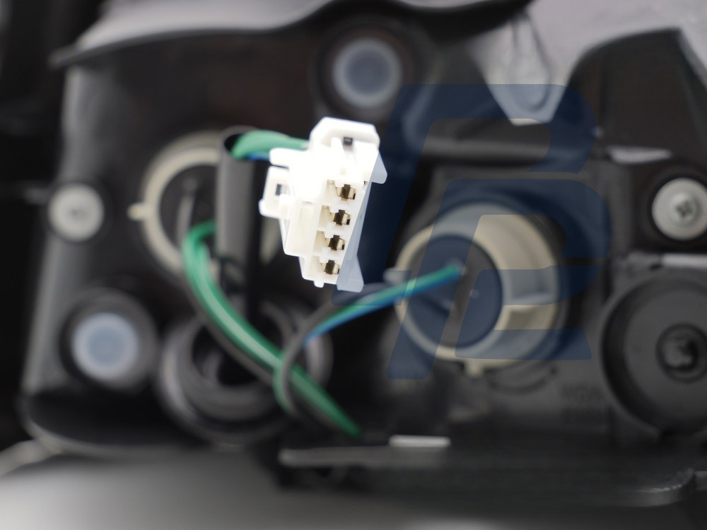 Tail Light Black Right Side TYC for Mitsubishi Lancer 4D 2008–2016 - 2