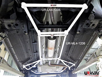 CHEVROLET CRUZE 08+ 1.6 ULTRARACING 4-POINT MID LOWER BRACE