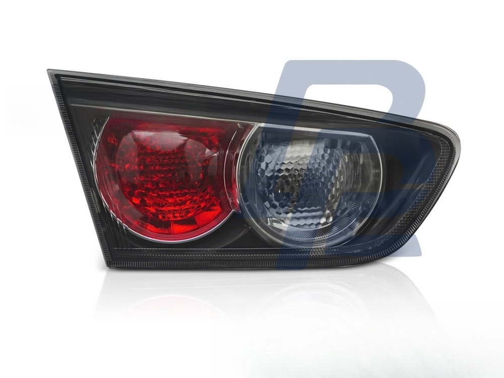 Tail Light Black Left Side TYC Flap for Mitsubishi Lancer 4D 2008–2016 - 3