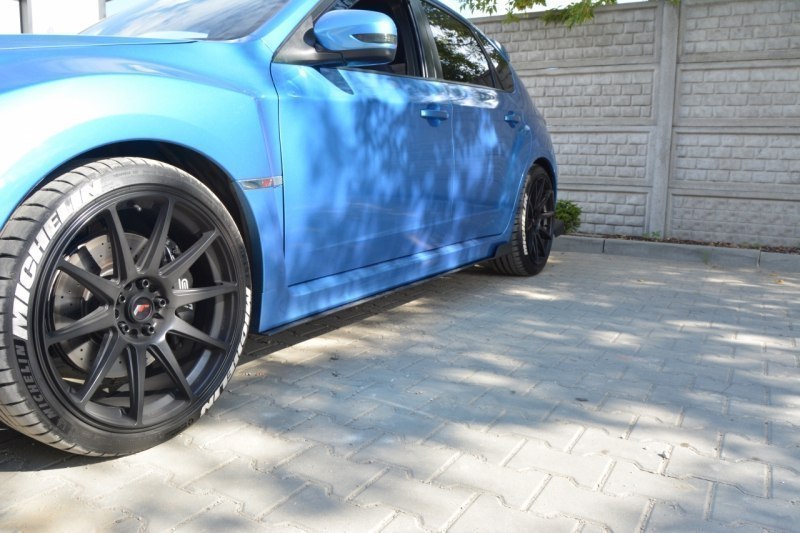 RACING SIDE SKIRTS DIFFUSERS SUBARU IMPREZA WRX STI 2009-2011 - 2