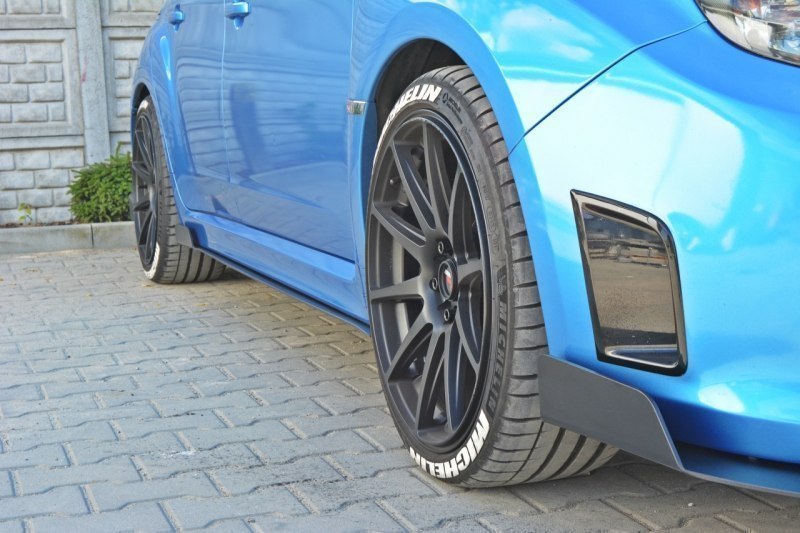 RACING SIDE SKIRTS DIFFUSERS SUBARU IMPREZA WRX STI 2009-2011 - 4