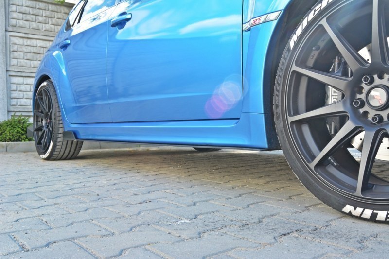 RACING SIDE SKIRTS DIFFUSERS SUBARU IMPREZA WRX STI 2009-2011 - 3