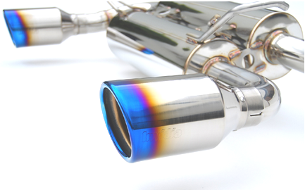 NISSAN 370Z 09+ 2.5 INCH GEMINI CATBACK INCL TUV [INVIDIA] - 3