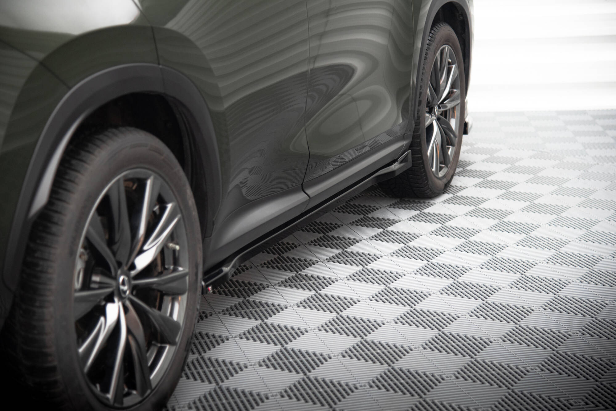 Side Skirts Diffusers Lexus NX F-Sport Mk2 - 2