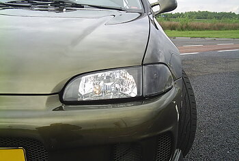 HONDA CIVIC 92-95 2/3D JDM BLACK FRONT CORNERLIGHTS