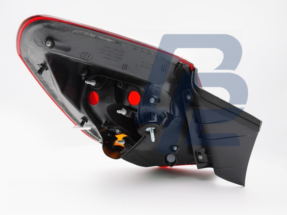 Tail Light Red/Smoked Sport Right Side TYC for Opel Astra J 2010–2015 Hb - 4