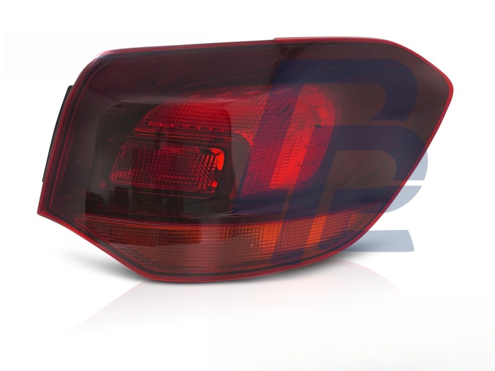 Tail Light Red/Smoked Right Side TYC for Opel Astra J 2010–2015 Wagon - 3