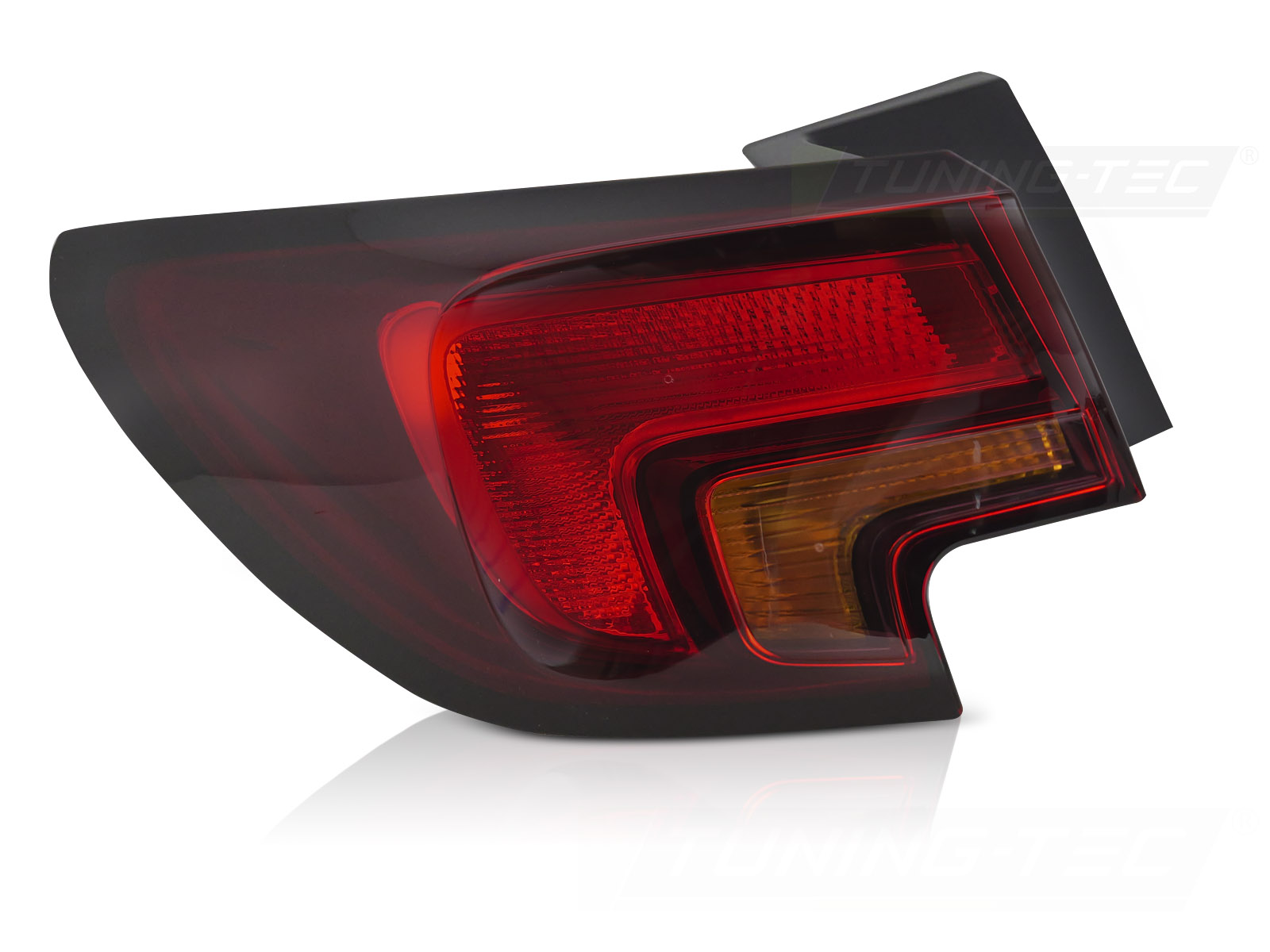 BAKLYKTA RÖD/TONAD VÄNSTER SIDA TYC TILL OPEL ASTRA K 2015-2019 HB