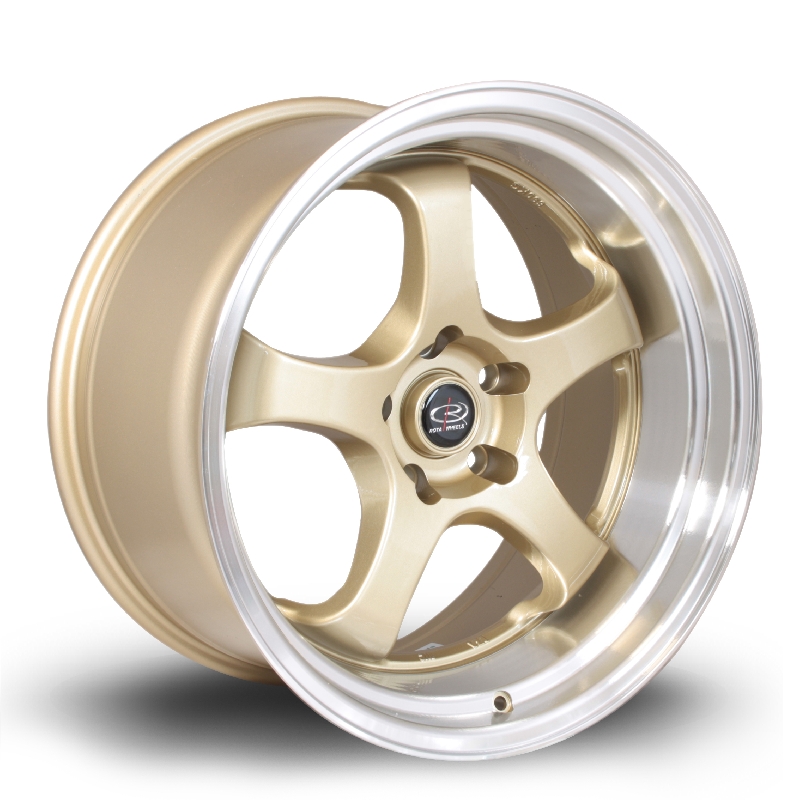 ROTA D2EX 18 INCH 10J 5X114 ET12 RLGOLD