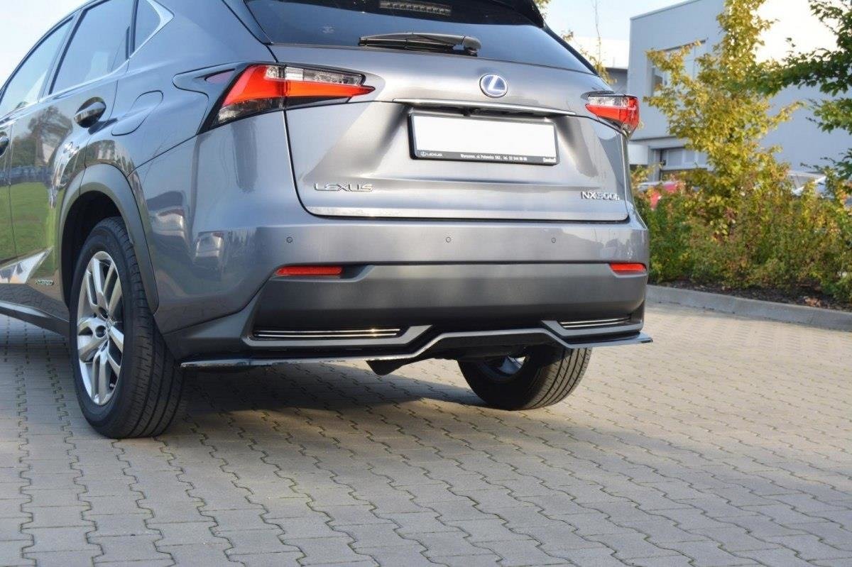 Central Rear Splitter Lexus NX MK1 H (Without Vertical Bars) (2014-2017) - 3