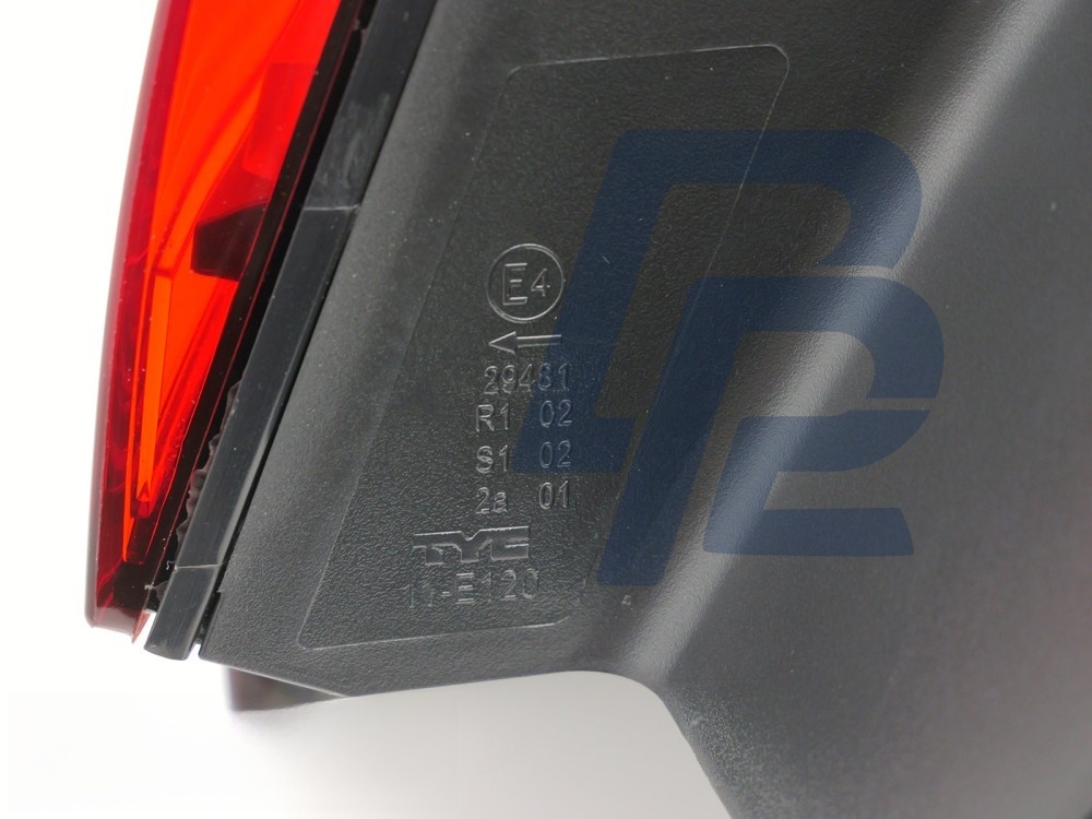 LED Tail Light Red/Smoked Left Side TYC for Opel Astra K 2015–2019 Hb - 2