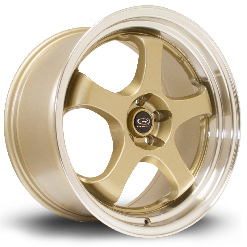 ROTA D2EX 18 INCH 9.5J 5X114 ET12 RLGOLD