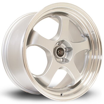 ROTA D2EX 18 INCH 9.5J 5X100 ET38 RLSILVER