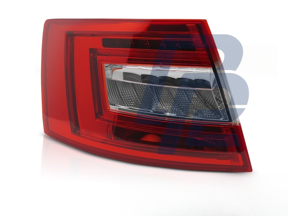 LED Tail Light Red/Clear Left Side TYC for Skoda Octavia III 2012–2016 Liftback - 3