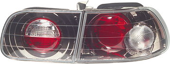HONDA CIVIC 3D 92-95 CHROME G3 TAILLIGHTS