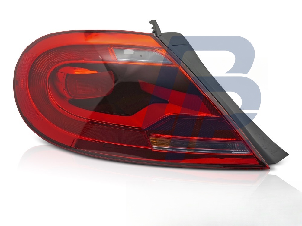 Tail Light Red/Clear Left Side TYC for VW Beetle 2011–2019 - 2