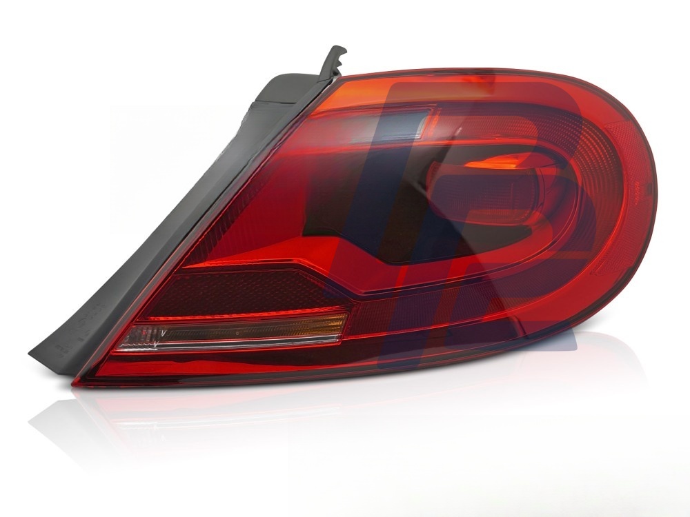Tail Light Red/Clear Right Side TYC for VW Beetle 2011–2019 - 2
