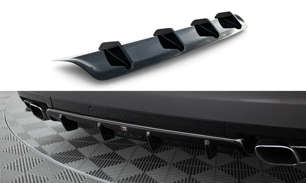 Rear Diffuser Maserati Quattroporte Mk6 Pre-Facelift (2013-2016)