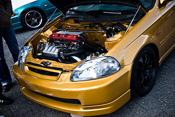 HONDA CIVIC 96-98 JDM EK9 STYLE ABS-DYNAMICS FRÄMRE STÖTFÅNGARE LÄPP