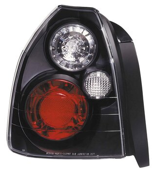 HONDA CIVIC 3D 96-01 BLACK G3 TAILLIGHTS