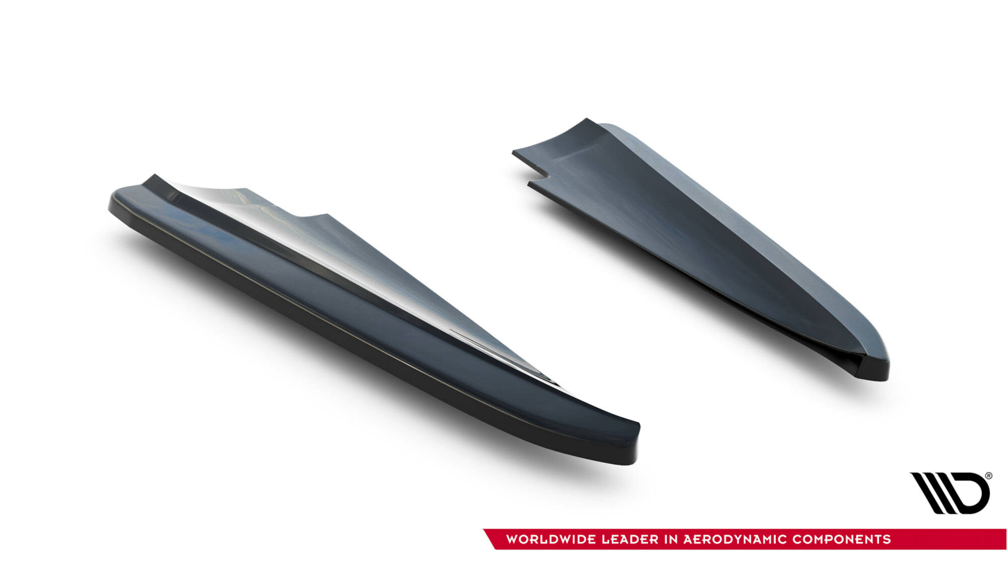 Rear Side Splitters Maserati Quattroporte MK6 Pre-facelift (2013-2016) - 6