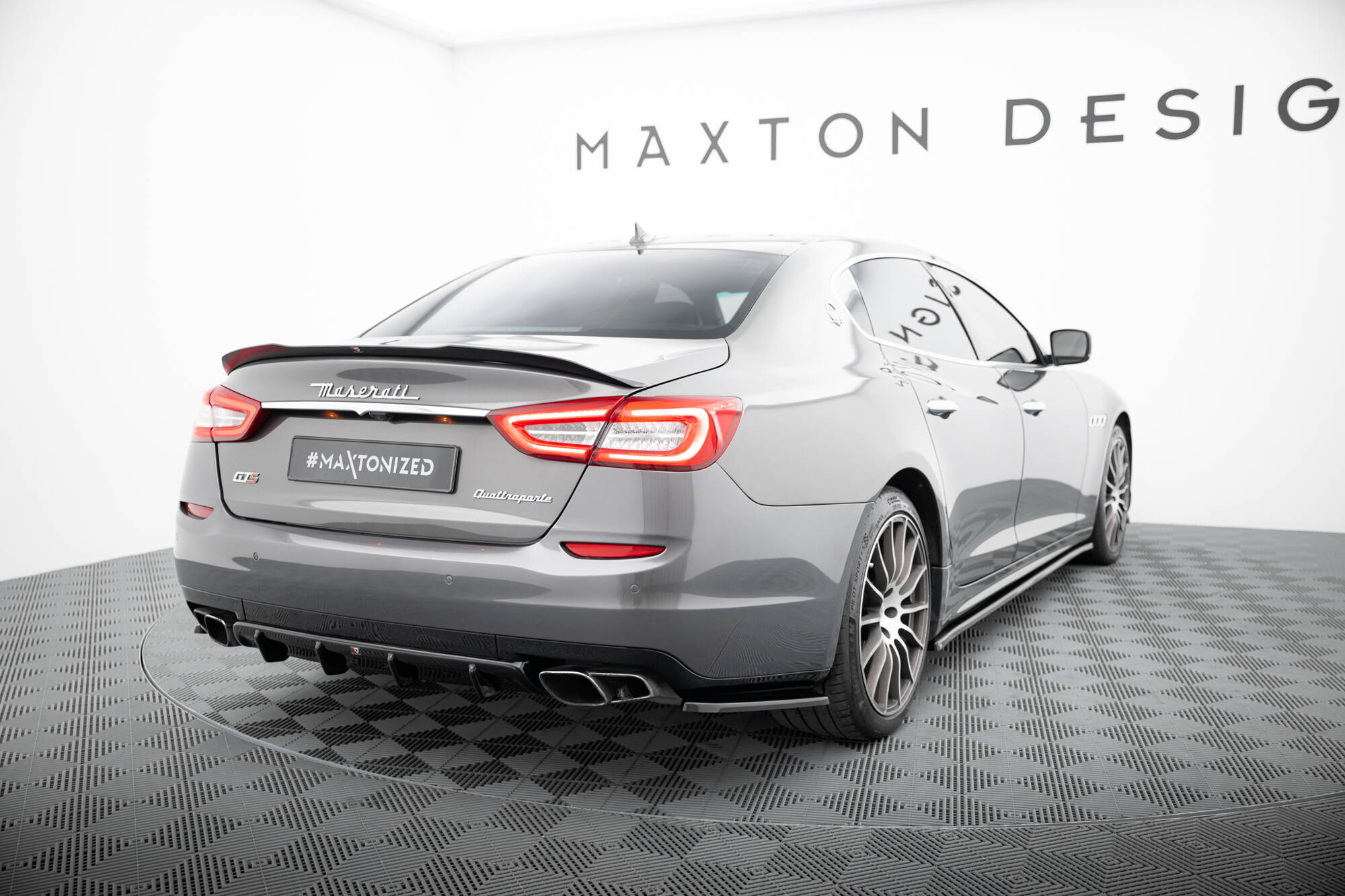 Rear Side Splitters Maserati Quattroporte MK6 Pre-facelift (2013-2016) - 4