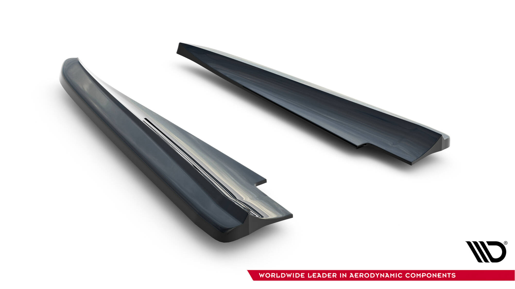 Rear Side Splitters Maserati Quattroporte MK6 Pre-facelift (2013-2016) - 7