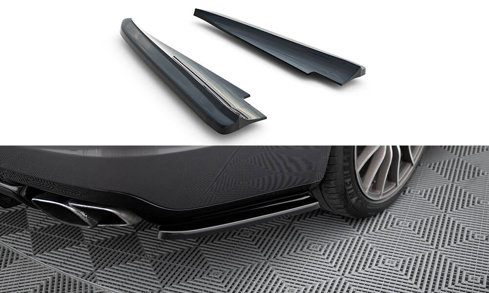 Rear Side Splitters Maserati Quattroporte MK6 Pre-facelift (2013-2016)