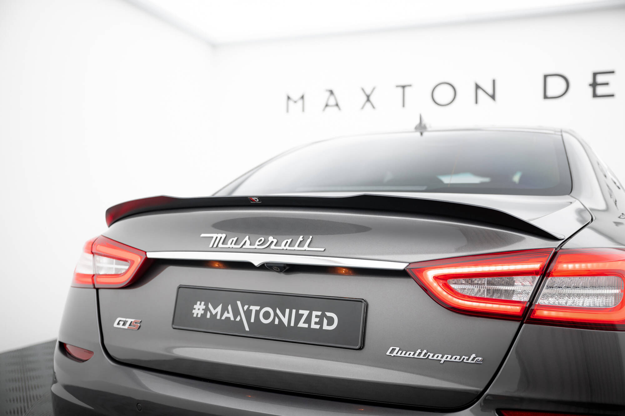 BOOT LID Extension CAP Maserati Quattroporte MK6 Pre-facelift (2013-2016) - 3