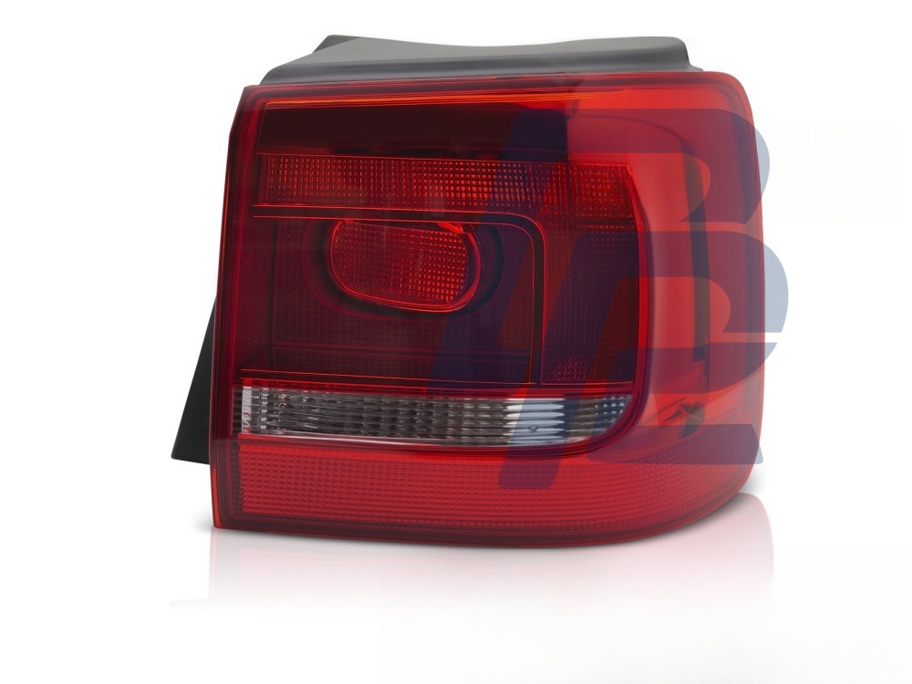 Tail Light Red/Clear Right Side TYC for VW Touran 2010–2015 - 2