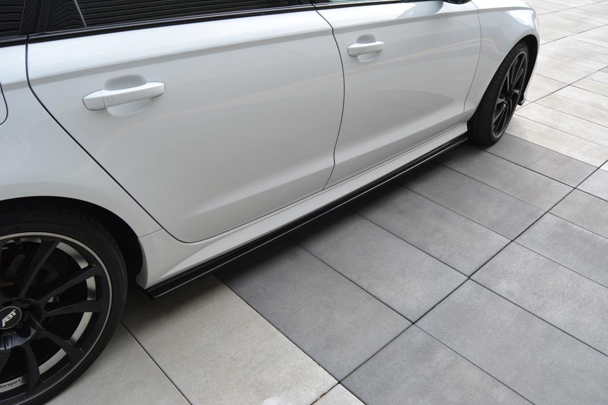 SIDE SKIRTS DIFFUSERS AUDI A6 C7 S-LINE FACELIFT - 3