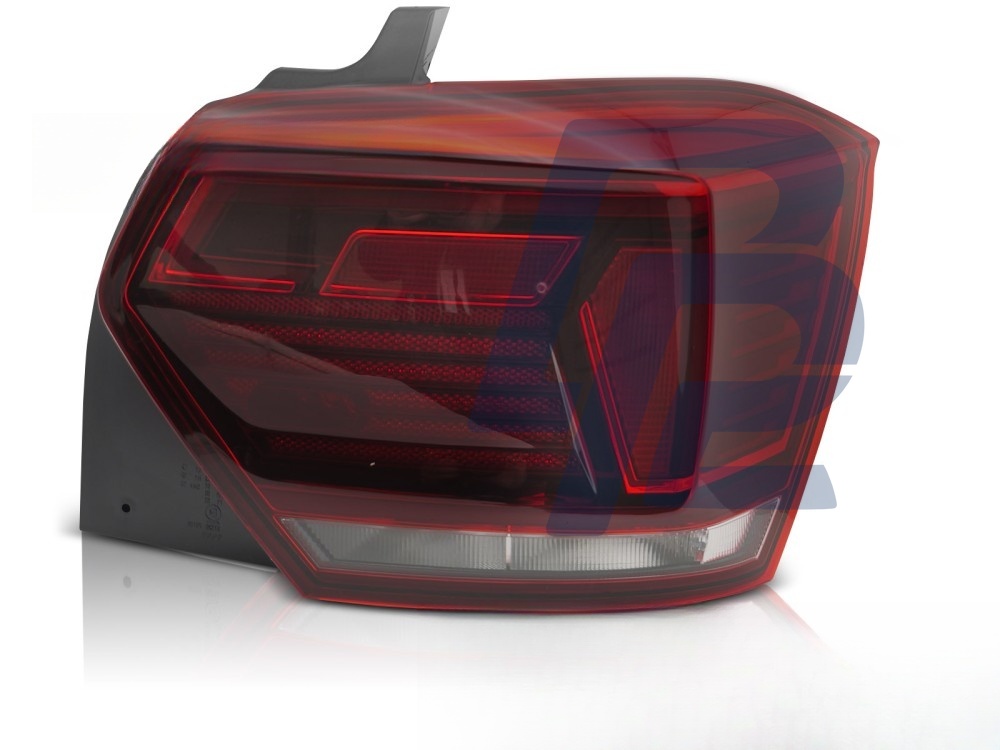 LED Tail Light Red/Clear Right Side TYC for Polo 2G Hb 2017–2021 - 3