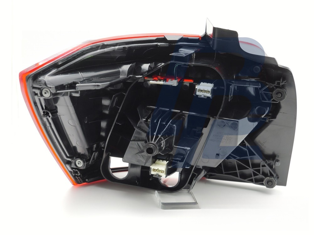 LED Tail Light Red/Clear Right Side TYC for Polo 2G Hb 2017–2021 - 2