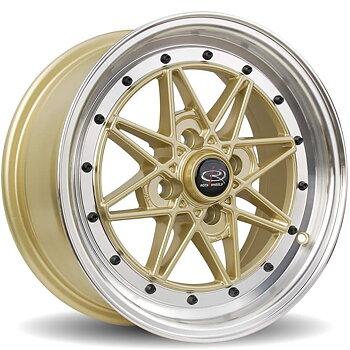 ROTA FLASHBACK 15 INCH 7J 4X100 ET40 RLGOLD