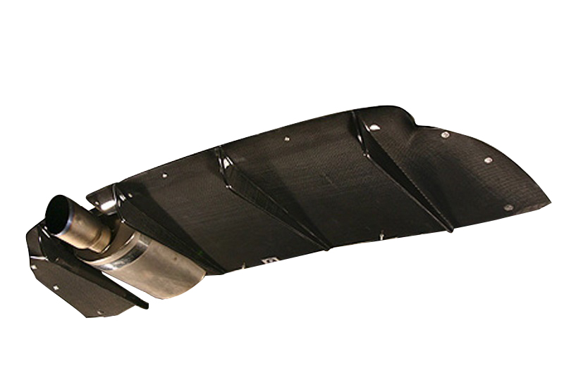 SUBARU IMPREZA WRX/STI 01-06 BRD REAR DIFFUSER - 4