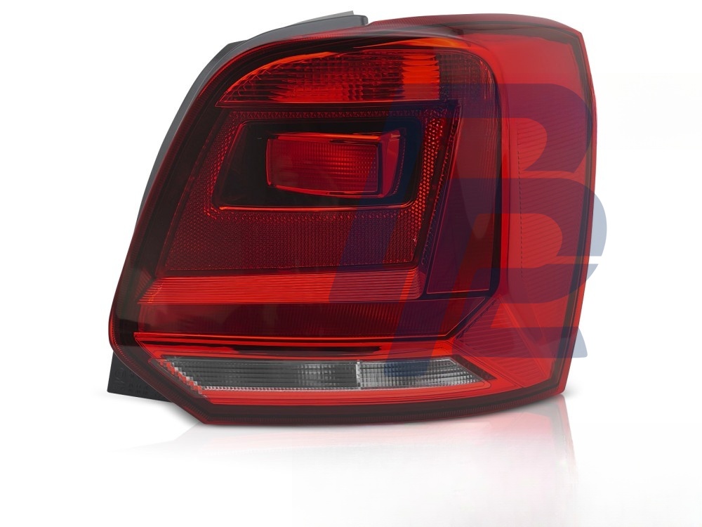 Tail Light Red/Clear Right Side TYC for Polo 6R Hb 2014–2017 - 2