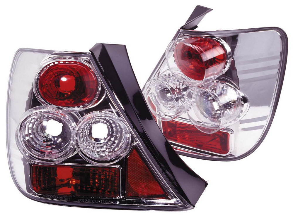 HONDA CIVIC 3D 01+ CHROME G4 TAILLIGHTS