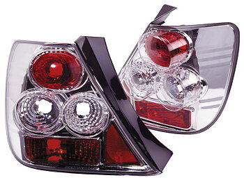 HONDA CIVIC 3D 01+ CHROME G4 TAILLIGHTS