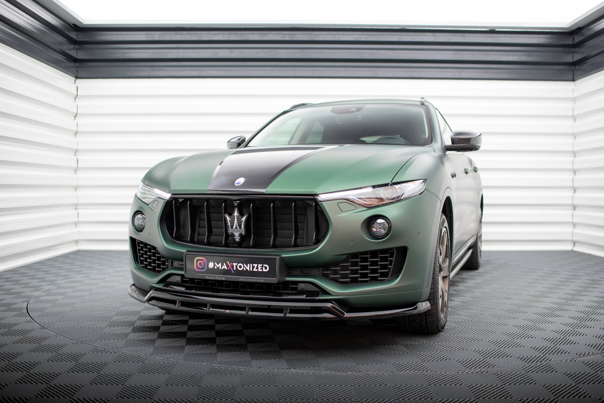 Front Splitter V.2 Maserati Levante Mk1 - 3